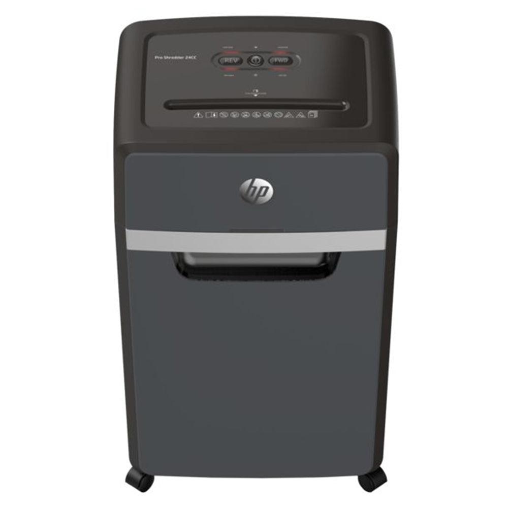 HP Pro Shred 24 Cross Cut 30L Shredder - Black | HP2815 from DID Electrical - guaranteed Irish, guaranteed quality service. (6977632141500)