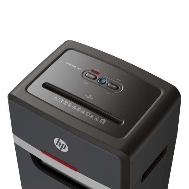 HP Pro Shred 24 Cross Cut 30L Shredder - Black | HP2815 from DID Electrical - guaranteed Irish, guaranteed quality service. (6977632141500)