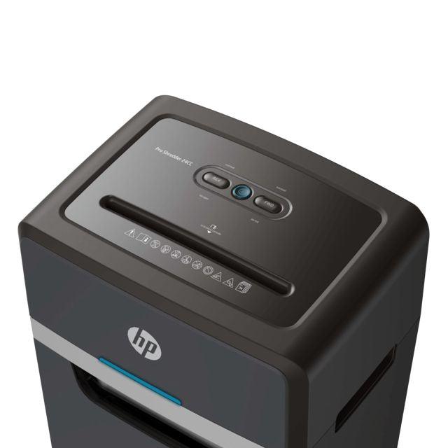 HP Pro Shred 24 Cross Cut 30L Shredder - Black | HP2815 from DID Electrical - guaranteed Irish, guaranteed quality service. (6977632141500)