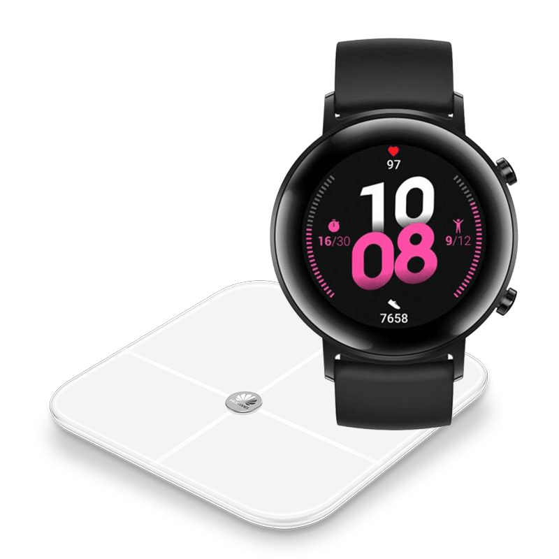 Huawei GT2 42mm Smart Watch - Matte Black | 55024553 from DID Electrical - guaranteed Irish, guaranteed quality service. (6890879844540)