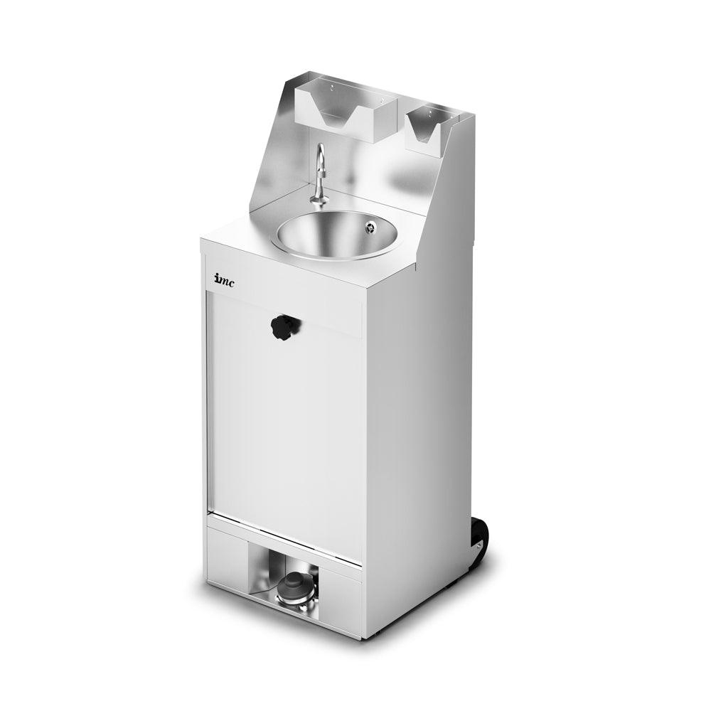 IMC 20L Mobile Hand Wash Station - Stainless Steel | F63/503 from DID Electrical - guaranteed Irish, guaranteed quality service. (6890867982524)