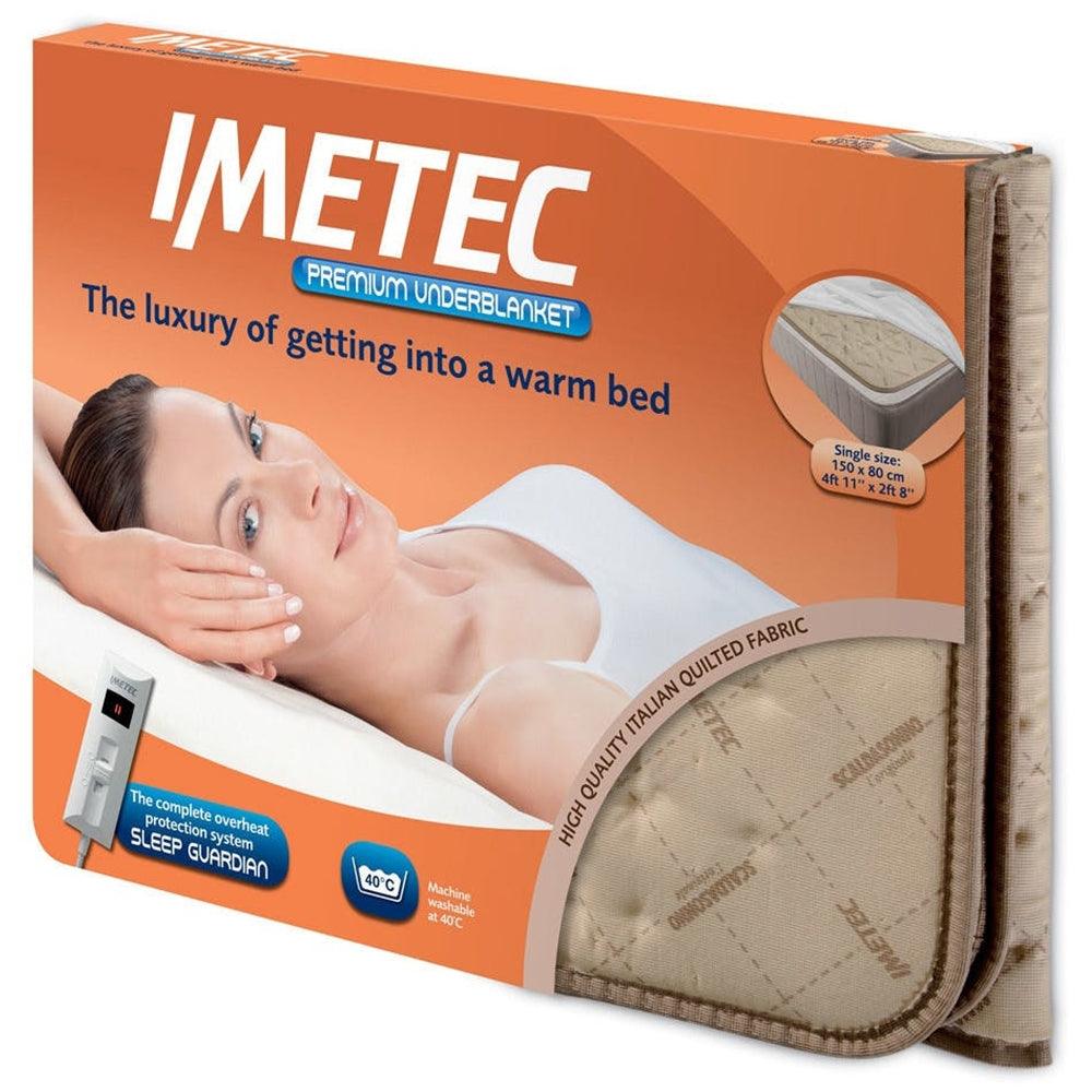 Imetec Premium Quilted Heated Single Underblanket | 16752 from DID Electrical - guaranteed Irish, guaranteed quality service. (6977526988988)