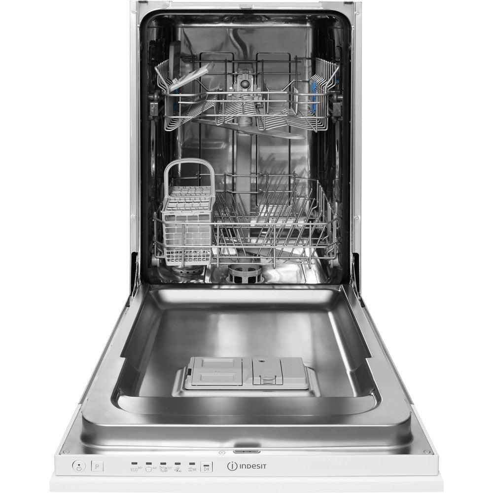 Indesit 45CM Integrated Slimline Dishwasher - White | DSIE2B10UKN from DID Electrical - guaranteed Irish, guaranteed quality service. (6977466925244)