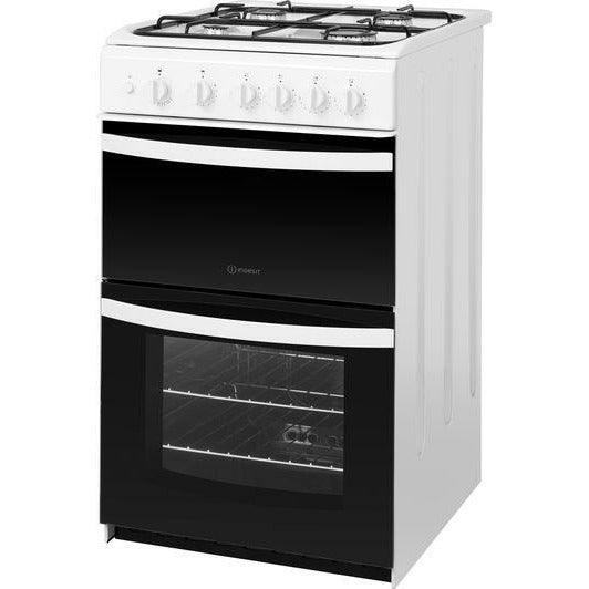 Indesit 50cm Freestanding Gas Cooker- White | ID5G00KMW (6968654004412)