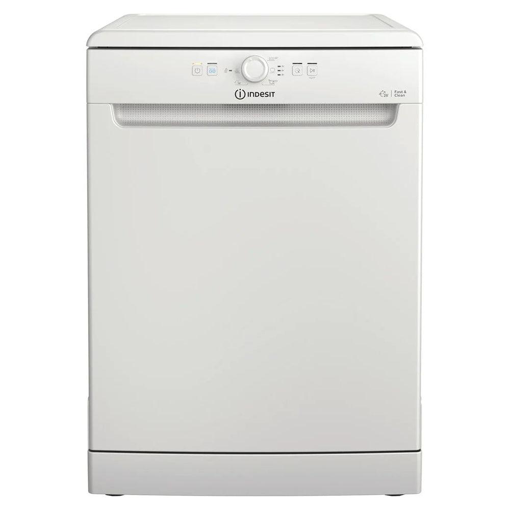 Indesit 60CM Freestanding Standard Dishwasher - White | DFE1B19UK from DID Electrical - guaranteed Irish, guaranteed quality service. (6977525252284)