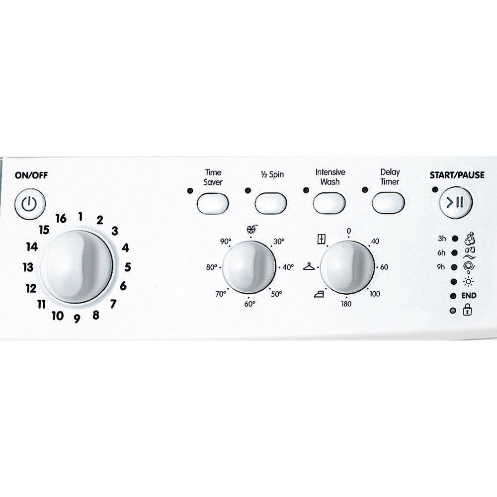 Indesit Ecotime 6KG/5KG 1200 Spin Freestanding Washer Dryer - White | IWDC65125UKN from DID Electrical - guaranteed Irish, guaranteed quality service. (6977561952444)