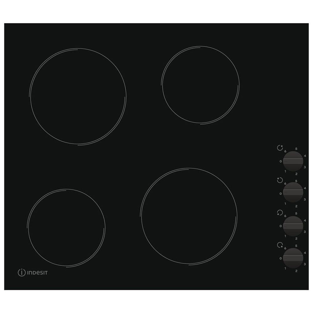 Indesit Electric Ceramic Hob - Black | RI860C from DID Electrical - guaranteed Irish, guaranteed quality service. (6977428357308)