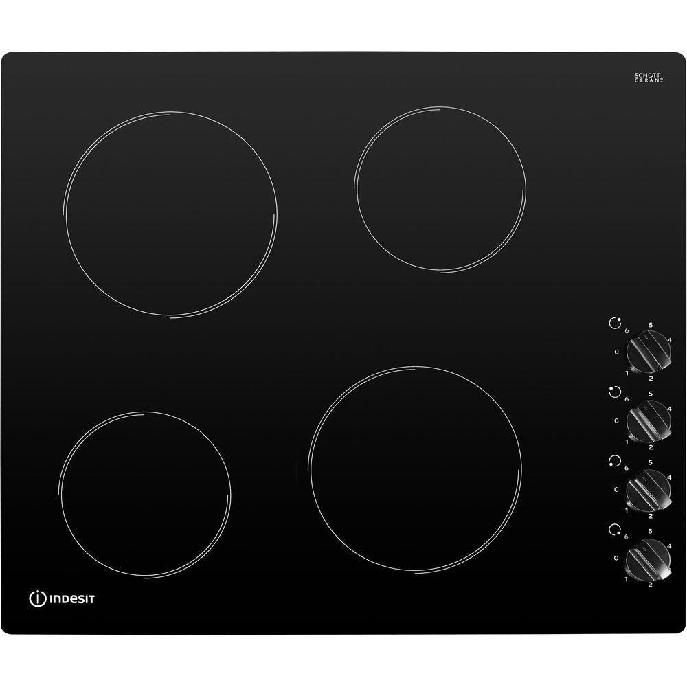 Indesit Electric Ceramic Hob - Black | RI860C from DID Electrical - guaranteed Irish, guaranteed quality service. (6977428357308)