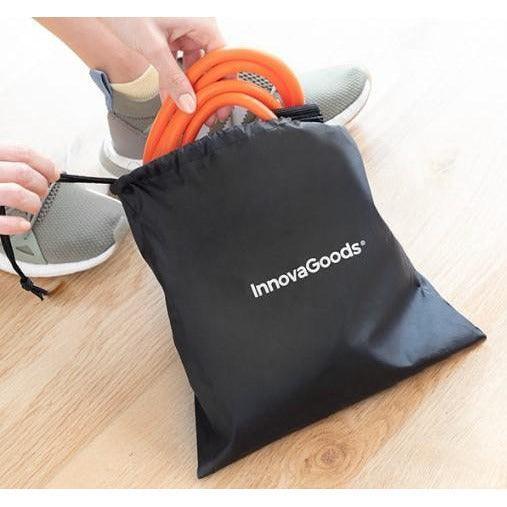 InnovaGoods Bootrainer Belt with Resistance Bands for Glutes and Exercise Guide - Black | 815648 from DID Electrical - guaranteed Irish, guaranteed quality service. (6977693941948)