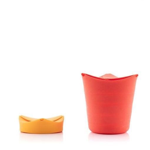 InnovaGoods Popbox Folding Popcorn Makers x 2  - Yellow &amp; Orange | 816674 (7105844019388)