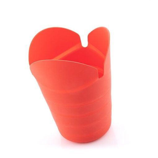 InnovaGoods Popbox Folding Popcorn Makers x 2  - Yellow &amp; Orange | 816674 (7105844019388)