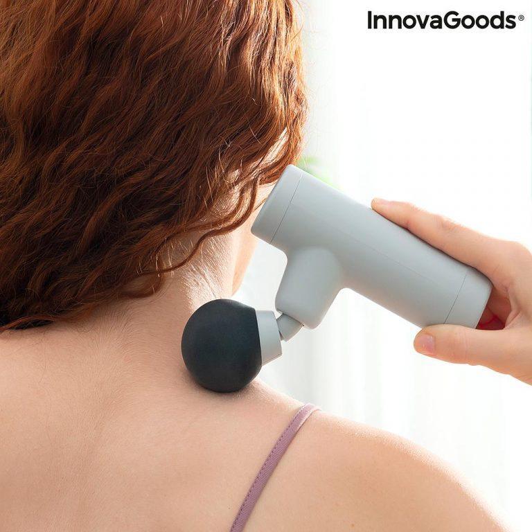 Innovagoods Vixall Mini Vibration Massager - Grey &amp; Black | 818425 (7472764747964)