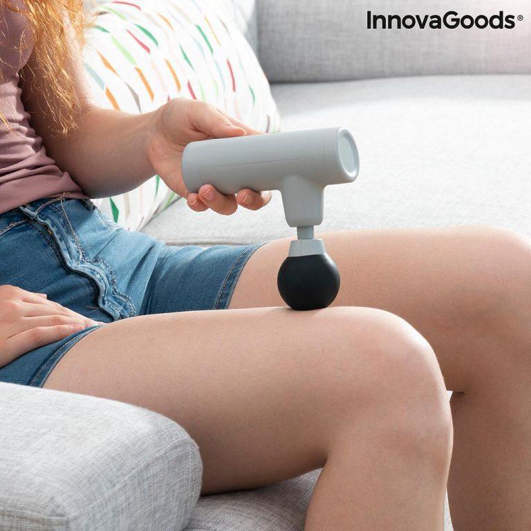 Innovagoods Vixall Mini Vibration Massager - Grey &amp; Black | 818425 (7472764747964)