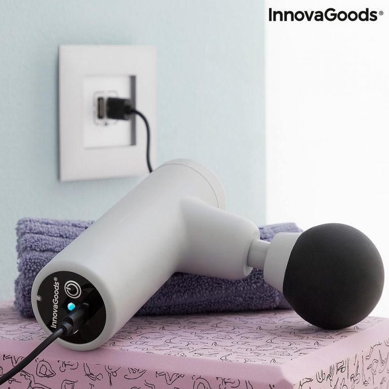 Innovagoods Vixall Mini Vibration Massager - Grey &amp; Black | 818425 (7472764747964)