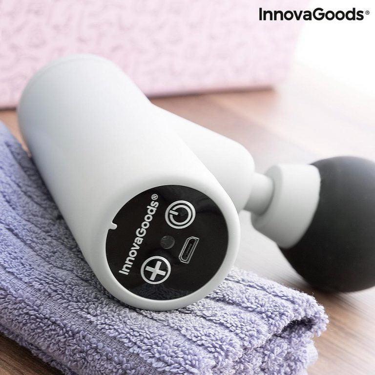 Innovagoods Vixall Mini Vibration Massager - Grey &amp; Black | 818425 (7472764747964)