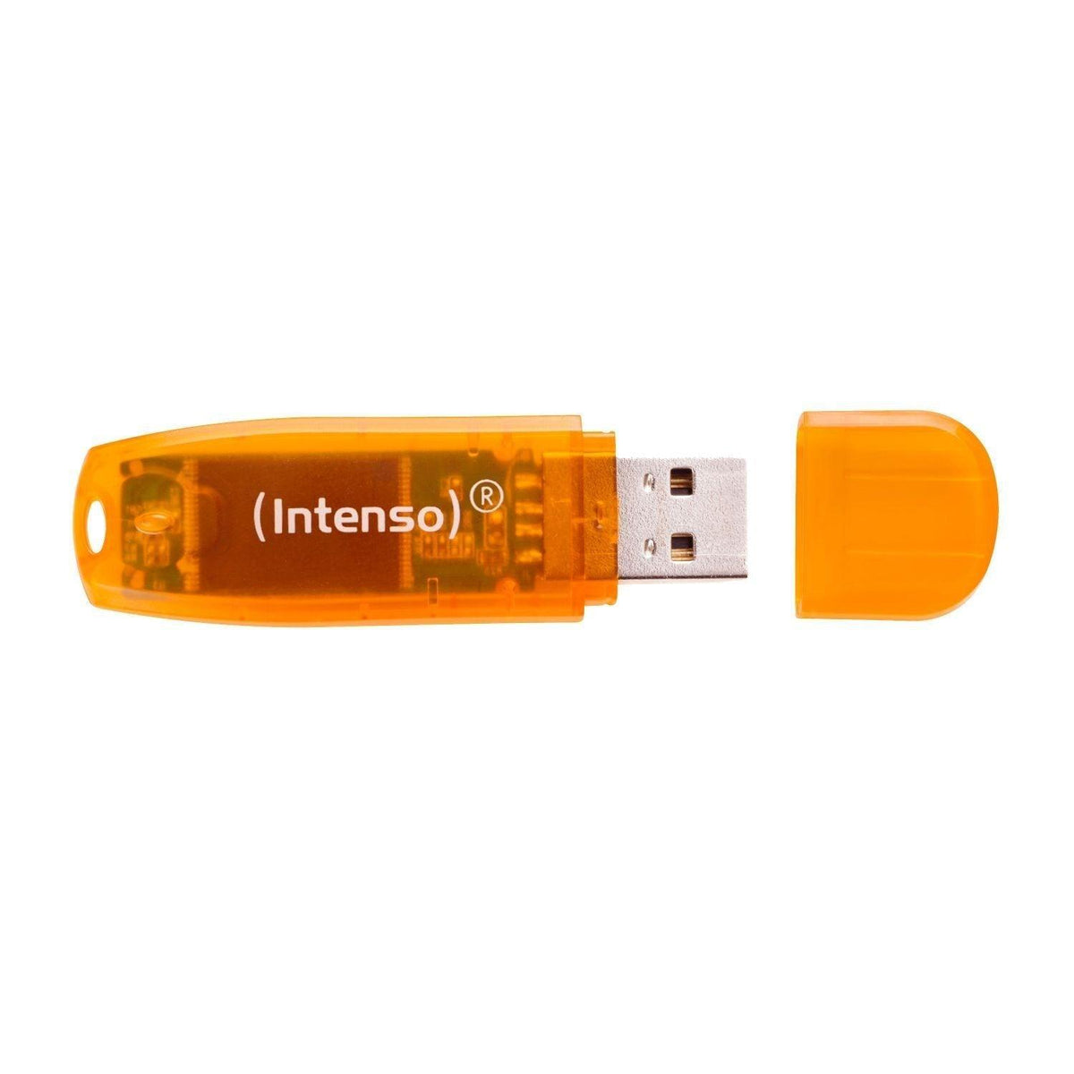 Intenso Rainbow Line 64GB USB 2.0 Flash Drive - Orange | 3502490 from DID Electrical - guaranteed Irish, guaranteed quality service. (6977706426556)