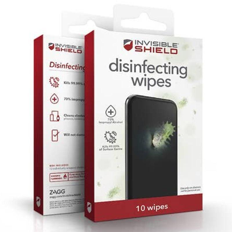 InvisibleShield 10 pack Disinfecting Wipes - White | 209805899 from DID Electrical - guaranteed Irish, guaranteed quality service. (6977502937276)