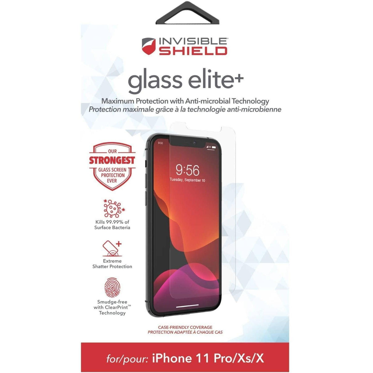 InvisibleShield GlassElite+ Apple iPXR/iP11 Screen Protector - Clear | 200105701 from DID Electrical - guaranteed Irish, guaranteed quality service. (6977576042684)