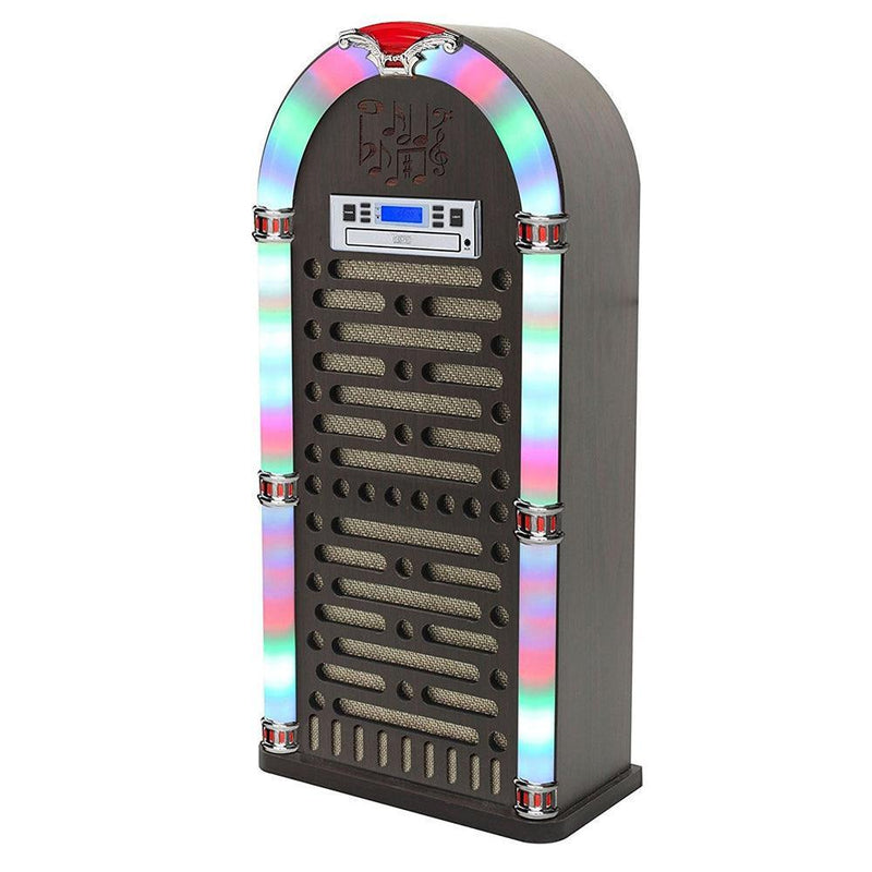 Itek Bluetooth Jukebox with CD Player/FM Radio - Brown | I60017 from DID Electrical - guaranteed Irish, guaranteed quality service. (6890754965692)