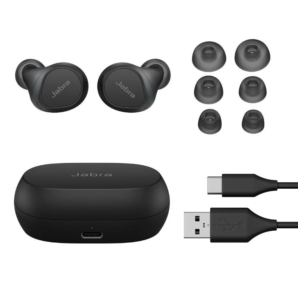Jabra Elite 7 Pro In-Ear True Wireless Earbuds with MiltisensorVoice - Black | 100-99172000-60 (7519299895484)