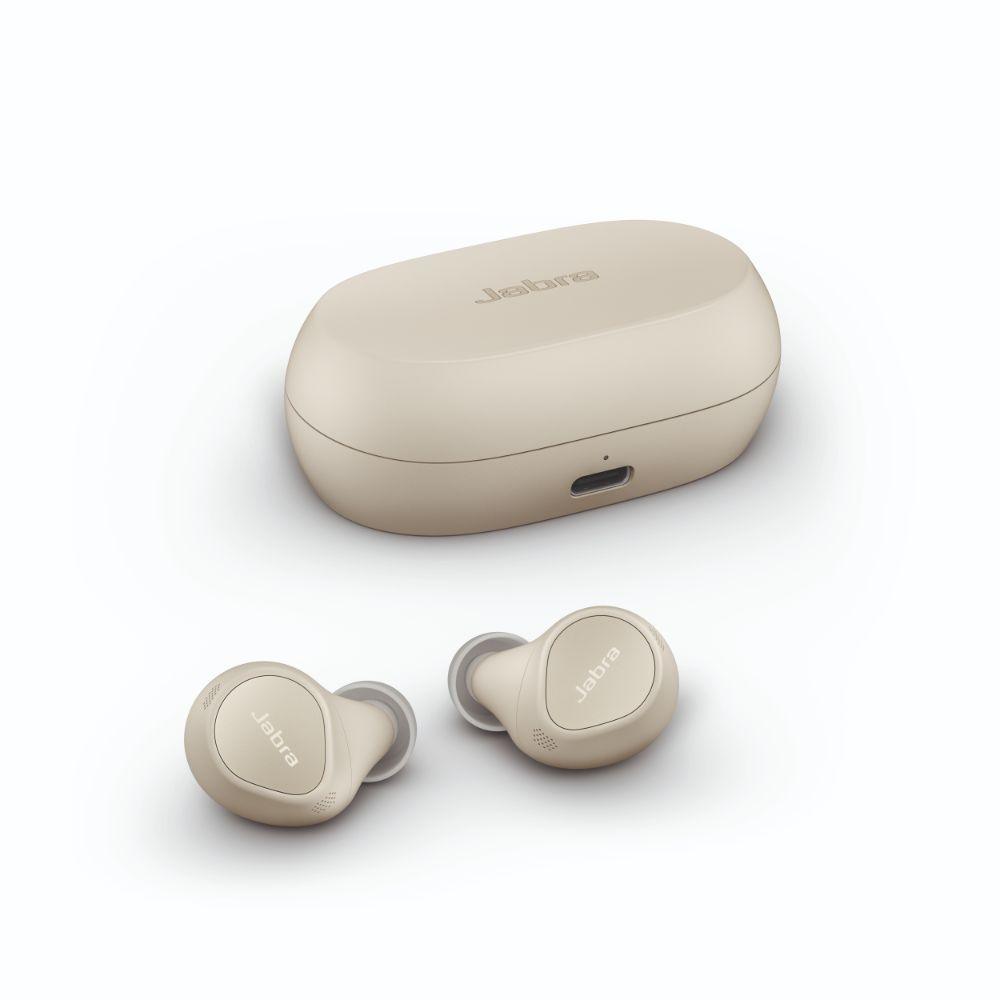 Jabra Elite 7 Pro In-Ear True Wireless Earbuds with MiltisensorVoice - Gold Beige | 100-99172005-60 (7519299928252)