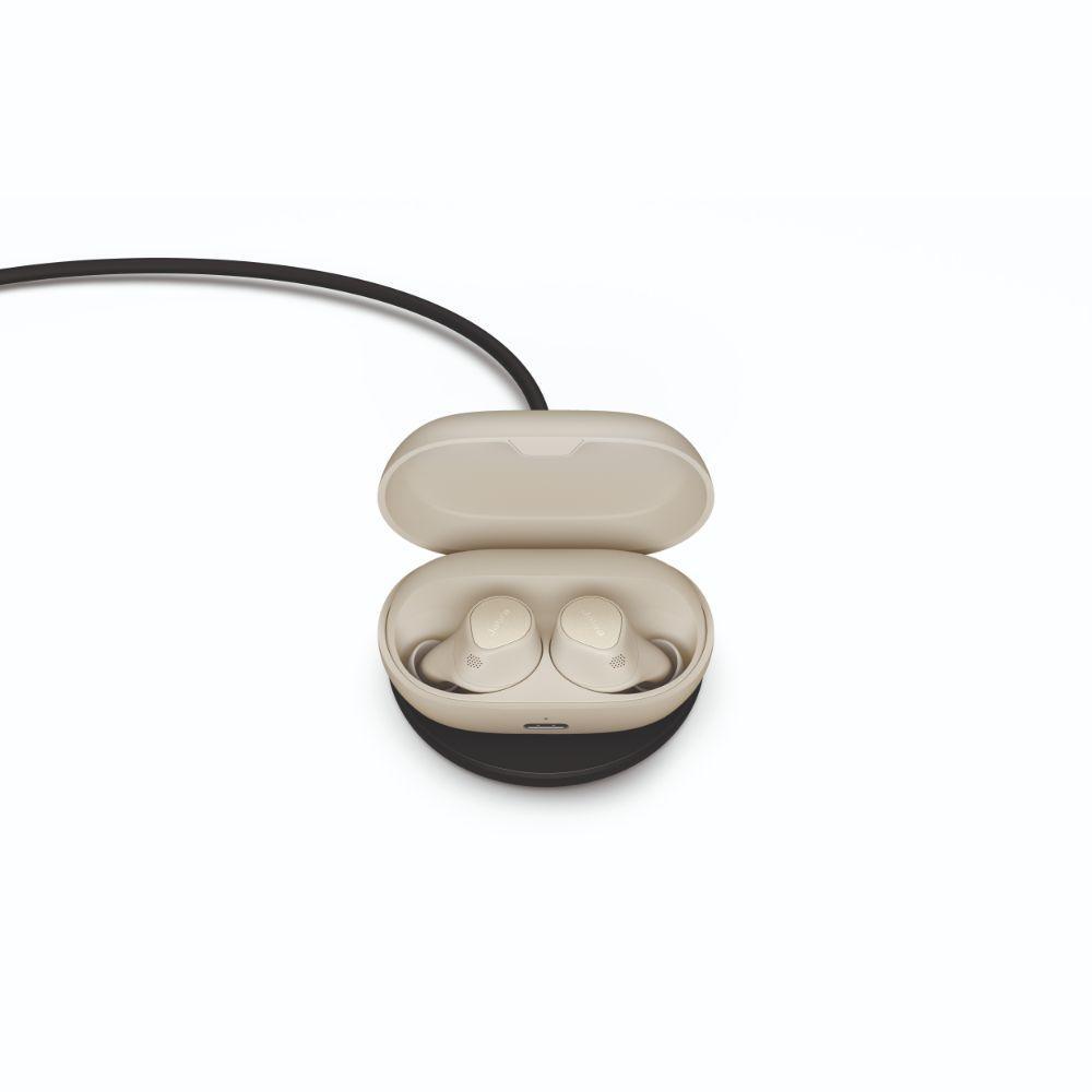 Jabra Elite 7 Pro In-Ear True Wireless Earbuds with MiltisensorVoice - Gold Beige | 100-99172005-60 (7519299928252)