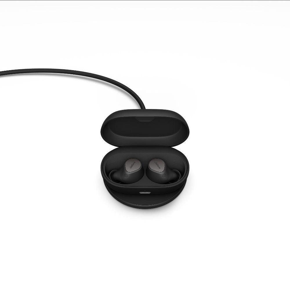 Jabra Elite 7 Pro In-Ear True Wireless Earbuds with MiltisensorVoice - Titanium Black | 100-99172001-60 (7519299993788)