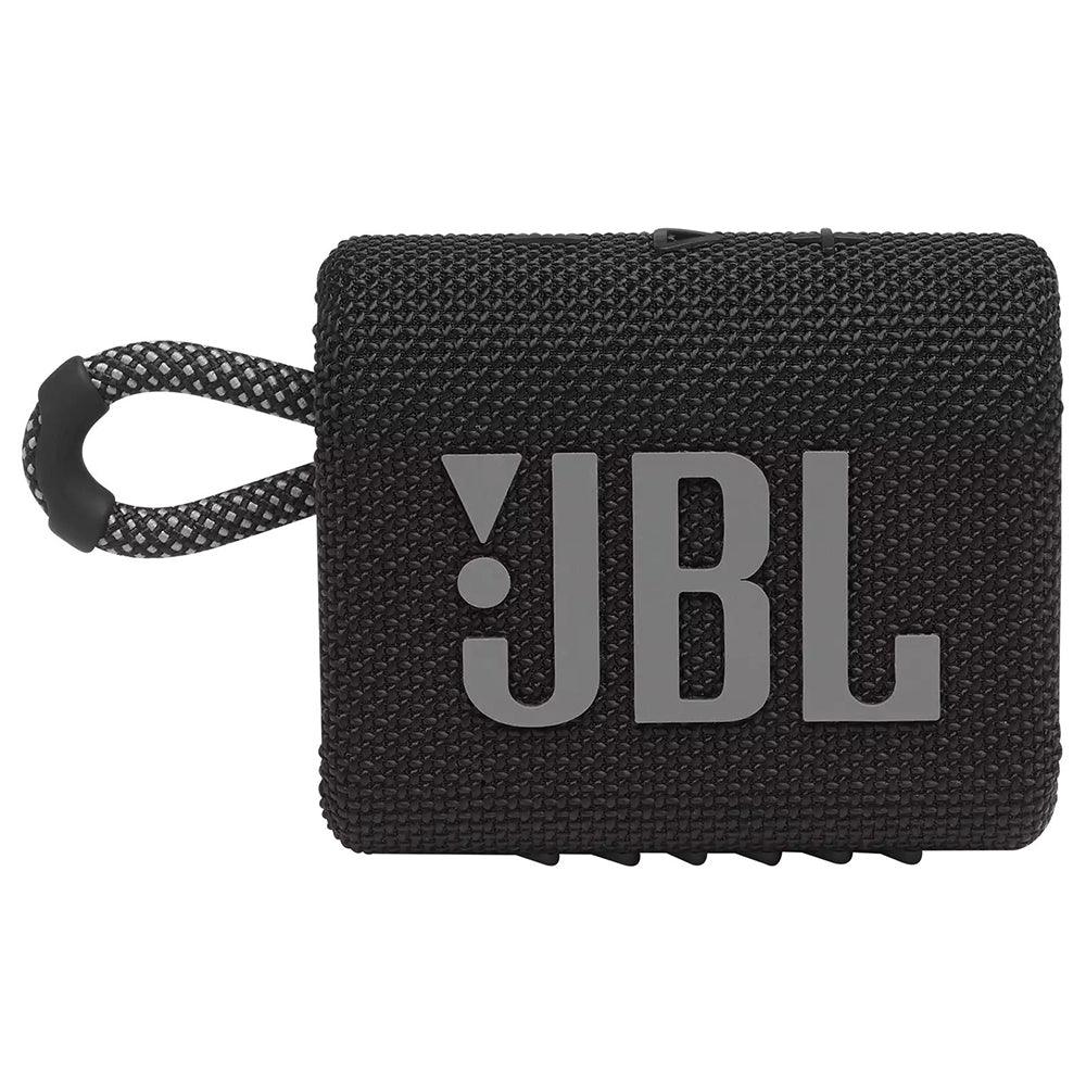 JBL GO 3 Portable Waterproof Speaker - Black | JBLGO3BLK from DID Electrical - guaranteed Irish, guaranteed quality service. (6977593835708)