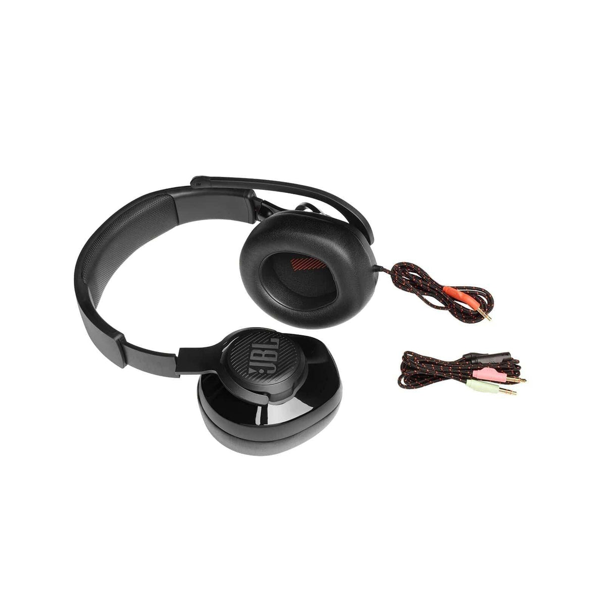 JBL Quantum 200 Over Ear Wired Gaming Headset - Black | JBLQ200BLK from DID Electrical - guaranteed Irish, guaranteed quality service. (6977441956028)