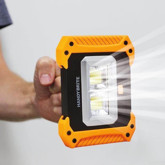 JML Handy Brite Ultra Bright Cordless Flood Light Yellow DID.ie DID Electrical