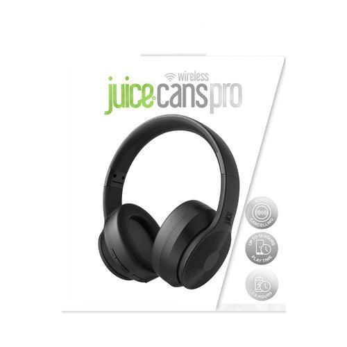 Juice Cans Pro Over-Ear Wireless Headphones - Black | 255563 (7538654216380)