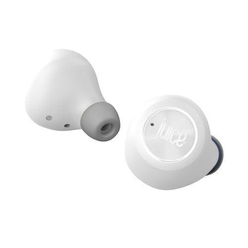 Juice Earphones Ultra In-Ear True Wireless Earbuds - White | 255565 (7538654281916)