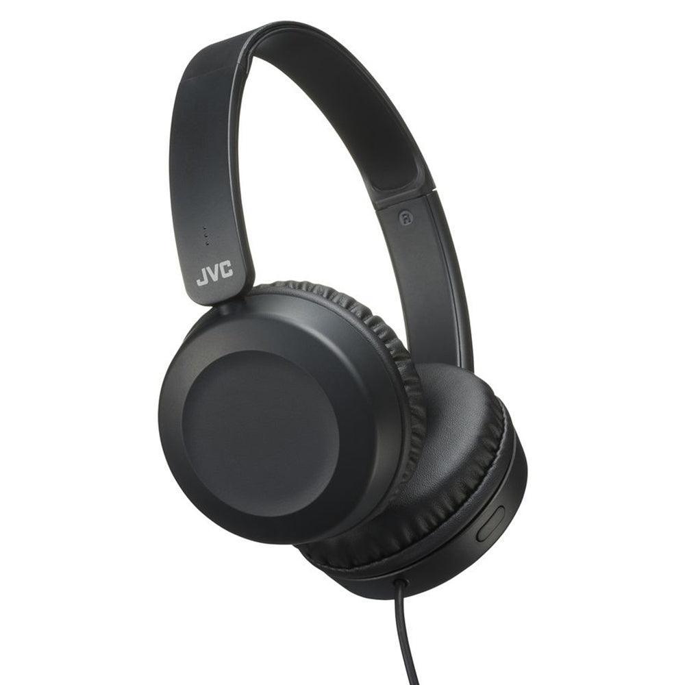 JVC On-Ear Foldable wired Headphones - Carbon Black | HAS31MBE from DID Electrical - guaranteed Irish, guaranteed quality service. (6890818633916)