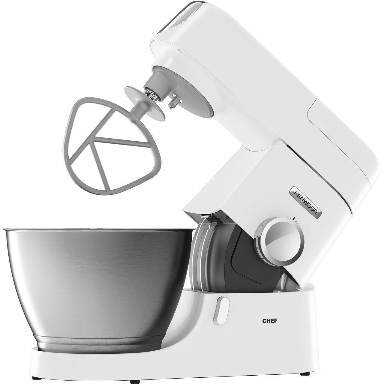 Kenwood Chef 4.6L 1000W Food Mixer - White | KVC3100W (6968639160508)