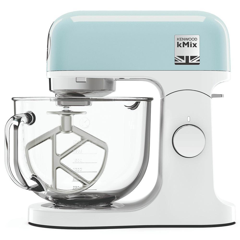 Kenwood kMix 1000W Stand Mixer with Glass Bowl - Pastel Blue | KMX754PB (7151273410748)
