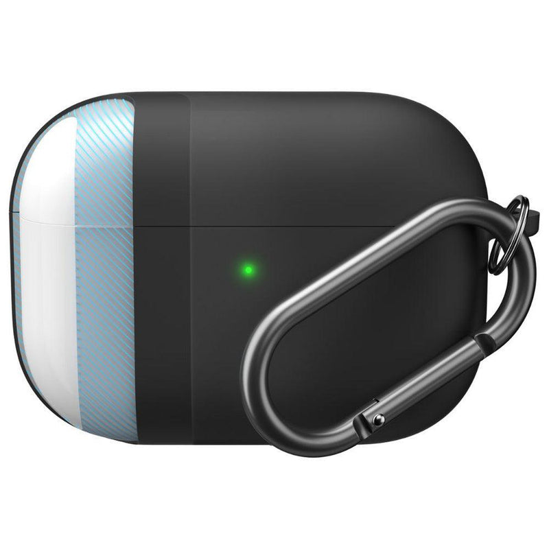 Keybudz Hybrid Shell Series Keychain Case for AirPods Pro - Black | 136-APP_S2BLK (7223598579900)
