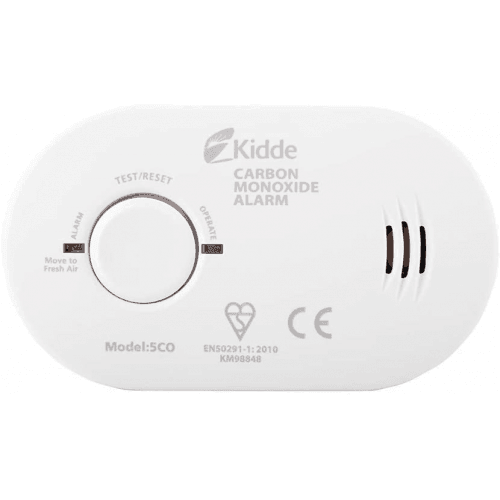 Kidde Battery Powered LED Carbon Monoxide Detector - White | FSK5CO (7513156550844)