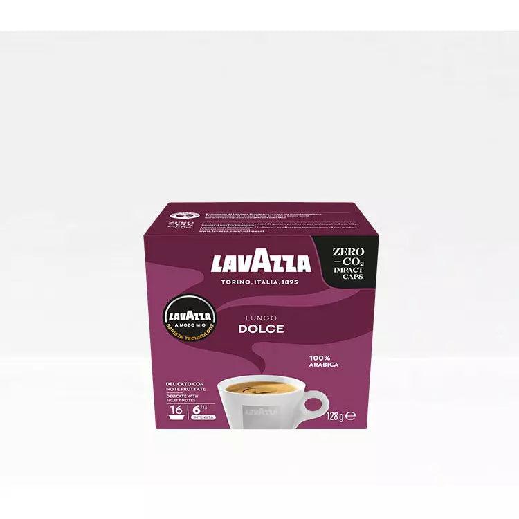 Lavazza 128g Lungo Dolce Coffee Capsules - Pack of 16 | 8974 (7535501246652)