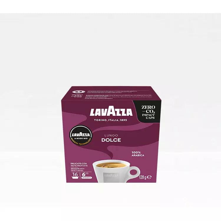 Lavazza 128g Lungo Dolce Coffee Capsules - Pack of 16 | 8974 (7535501246652)