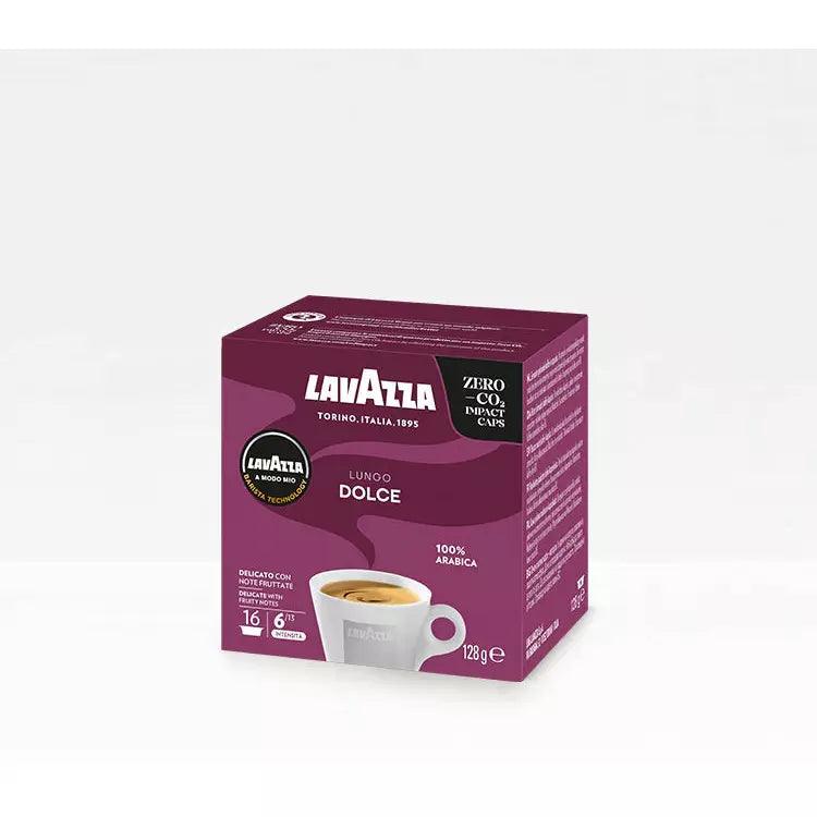 Lavazza 128g Lungo Dolce Coffee Capsules - Pack of 16 | 8974 (7535501246652)
