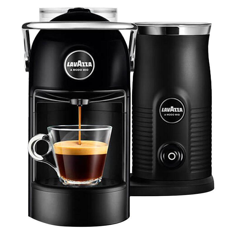 Lavazza A Modo Mio Jolie &amp; Milk 1250W Coffee Machine - Black | 18000416 from DID Electrical - guaranteed Irish, guaranteed quality service. (6977723924668)