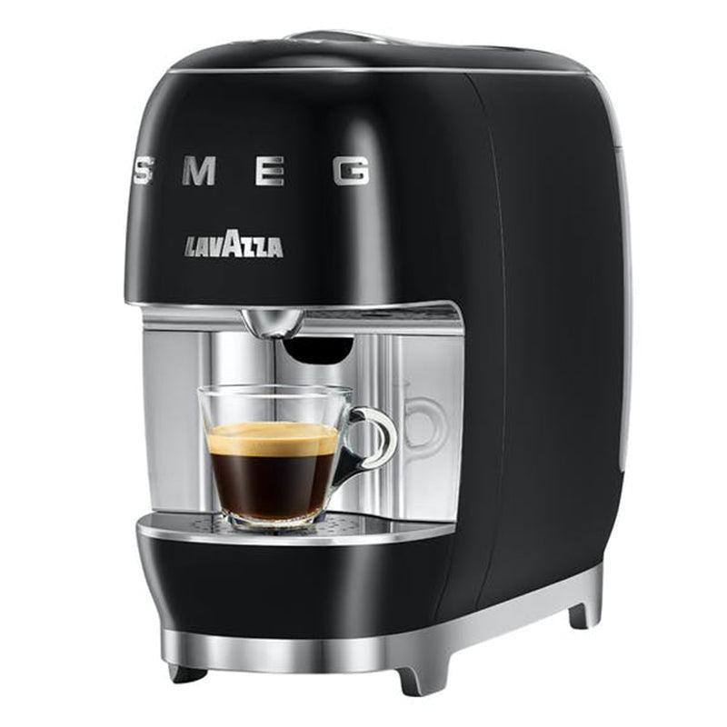 Lavazza A Modo Mio Smeg Pod Coffee Machine - Black | 18000450 from DID Electrical - guaranteed Irish, guaranteed quality service. (6977552187580)