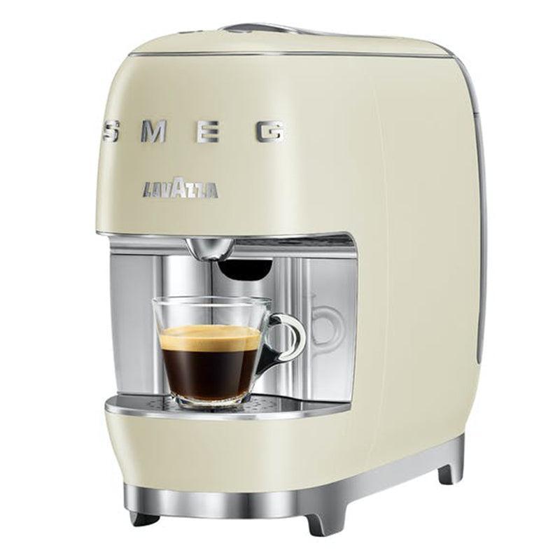 Lavazza A Modo Mio Smeg Pod Coffee Machine - Cream | 18000463 from DID Electrical - guaranteed Irish, guaranteed quality service. (6977552122044)