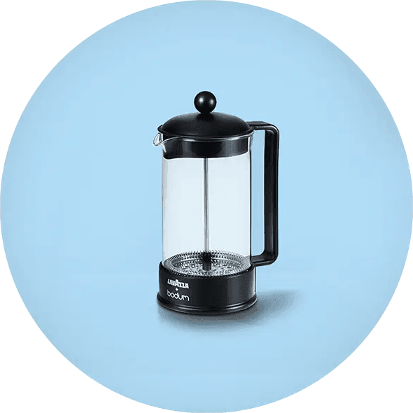 Lavazza Bodum French Press Coffee Maker - Black | 29100228 (7518659903676)