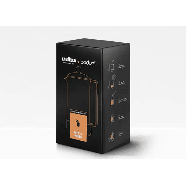 Lavazza Bodum French Press Coffee Maker - Black | 29100228 (7518659903676)