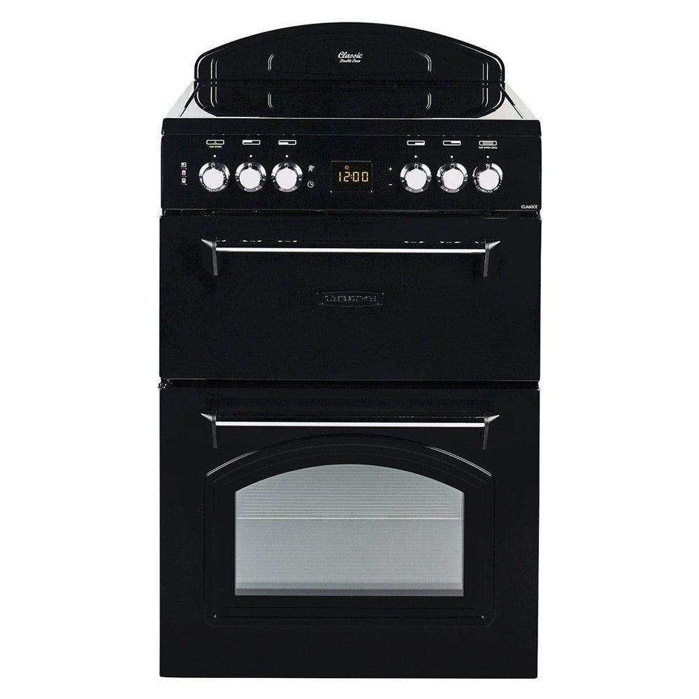 Leisure Classic 60cm Electric Cooker - Black | CLA60CEK from DID Electrical - guaranteed Irish, guaranteed quality service. (6890754343100)