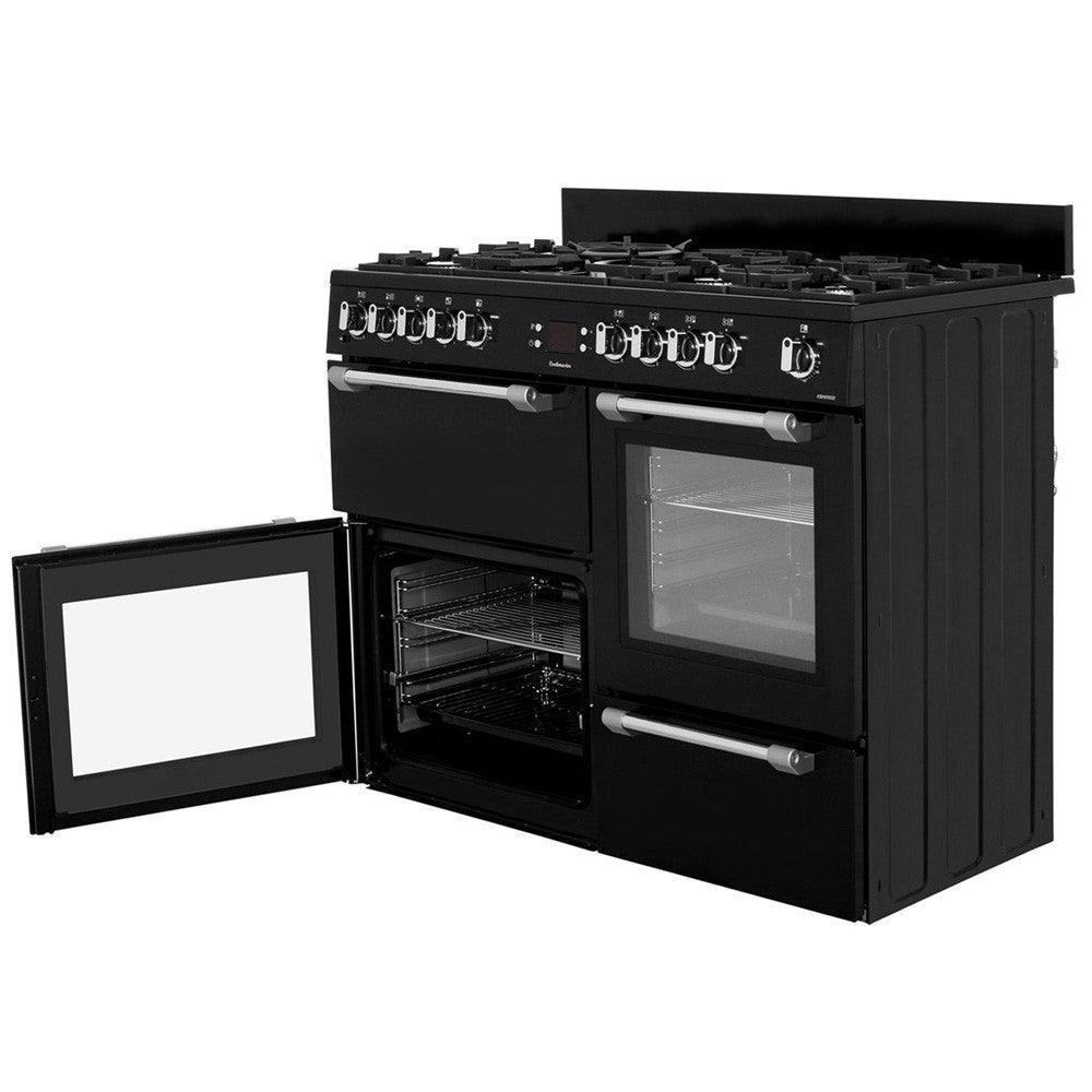 Leisure Cookmaster 110cm Dual Fuel Range Cooker - Black | CK110F232K from DID Electrical - guaranteed Irish, guaranteed quality service. (6890742317244)