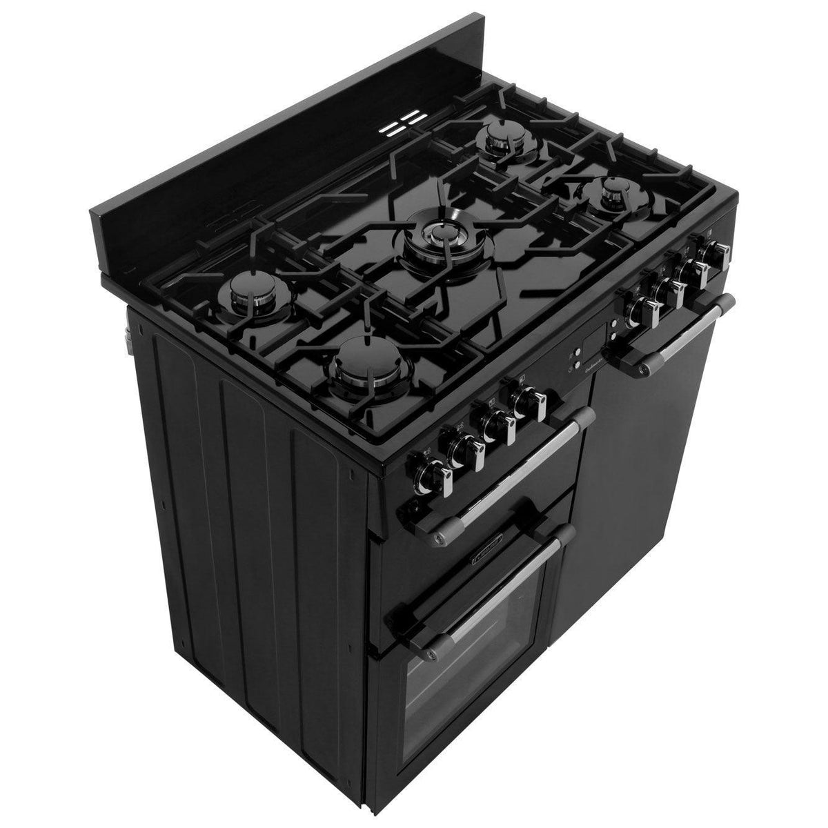 Leisure Cookmaster 90cm Dual Fuel Range Cooker - Black | CK90F232K from DID Electrical - guaranteed Irish, guaranteed quality service. (6890744185020)