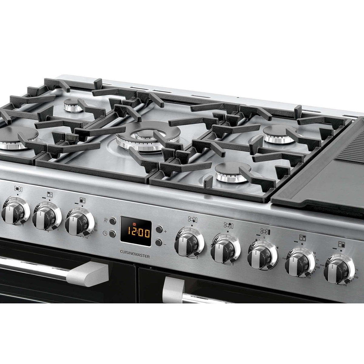 Leisure Cuisinemaster 100cm Dual Fuel Range Cooker - Stainless Steel | CS100F520X from DID Electrical - guaranteed Irish, guaranteed quality service. (6890783867068)