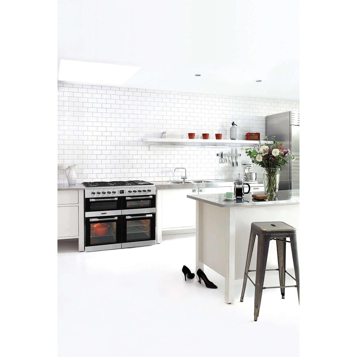 Leisure Cuisinemaster 100cm Dual Fuel Range Cooker - Stainless Steel | CS100F520X from DID Electrical - guaranteed Irish, guaranteed quality service. (6890783867068)